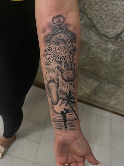 Tattoo work by Marcos